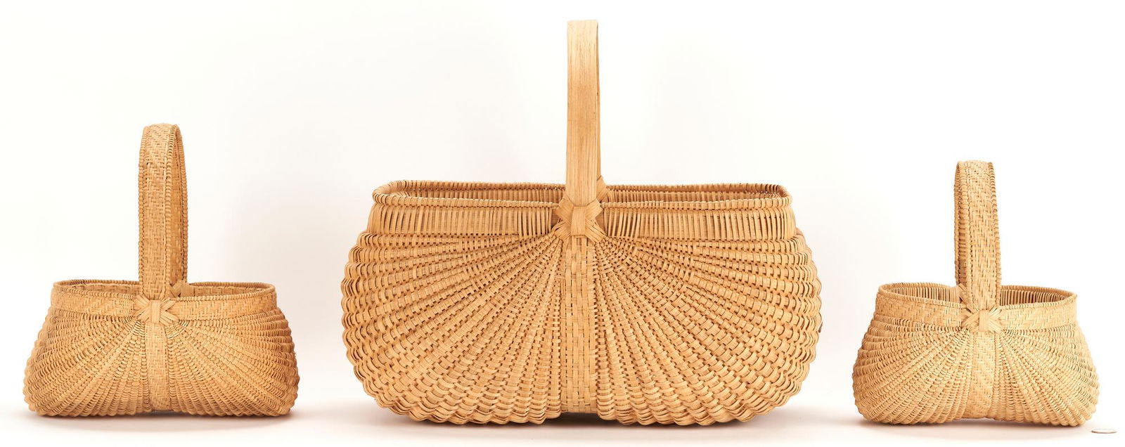 3 Cannon County Middle TN Baskets, incl. Ida Davis & Mary Davis (1 of 10)