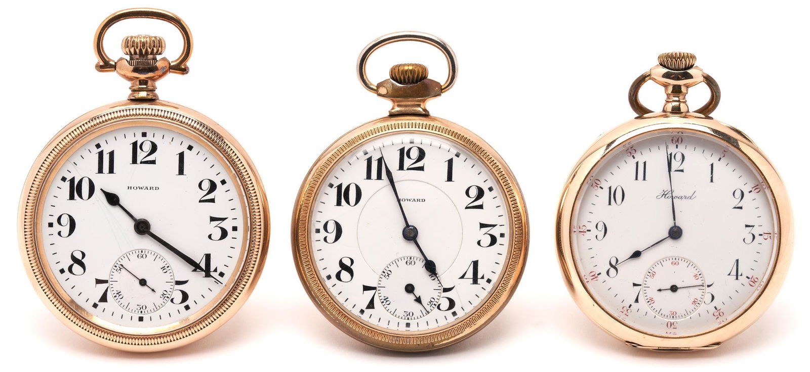 3 Howard Pocket Watches incl. Series 11 (1 of 15)