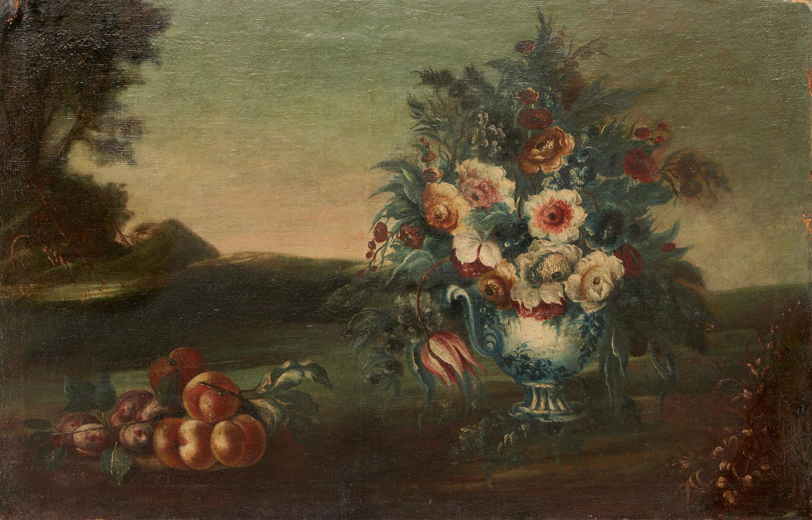 Flemish School O/C Still Life Painting, 18th Century (1 of 11)
