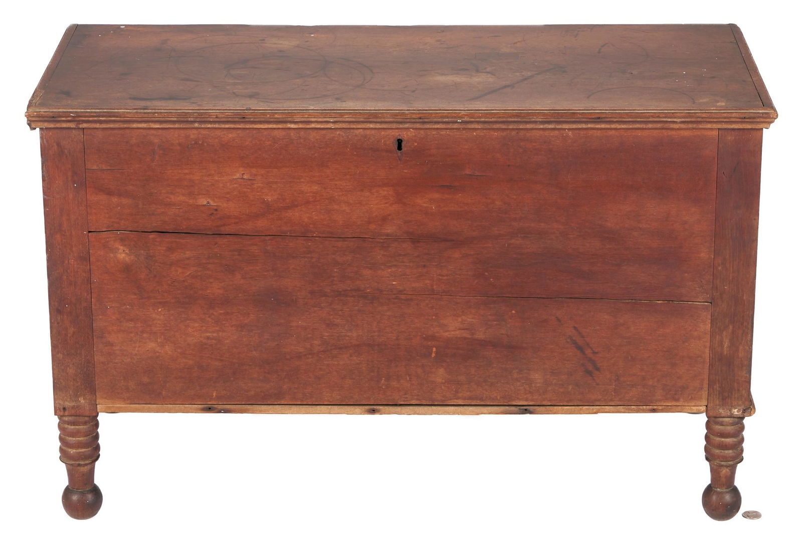 Diminutive Southern Cherry Blanket Chest (1 of 8)