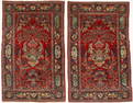 2 Kashan Pictorial Persian Carpets