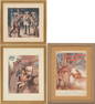 3 Buffalo Bill Novel Illustrations, incl. Robert Prowse Cover Art