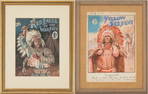 2 Robert Prowse Buffalo Bill Cover Art Novel Illustrations
