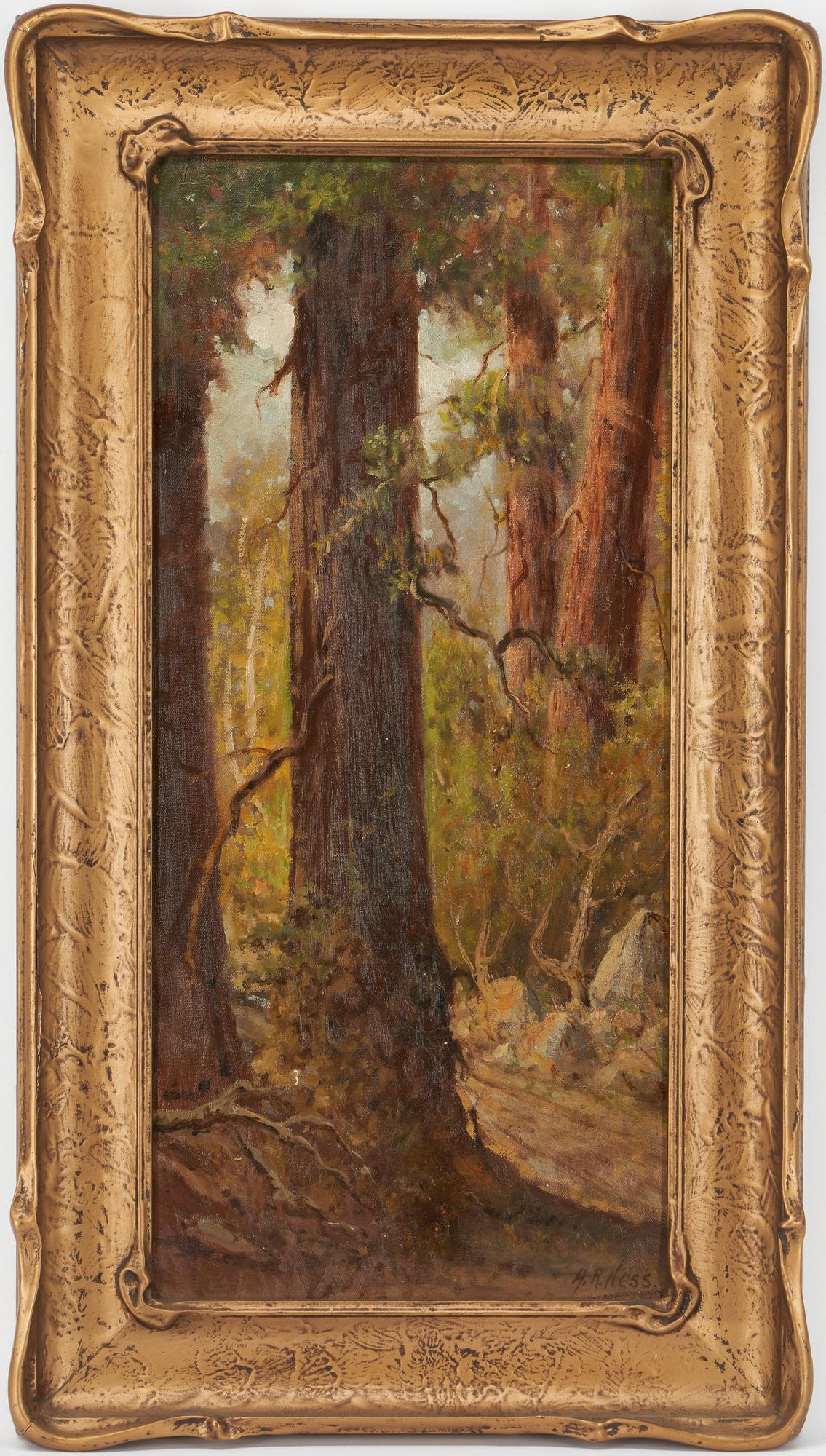 Arthur R. Ness O/C Western Landscape, Alpine Grove-San Mateo, CA (1 of 9)