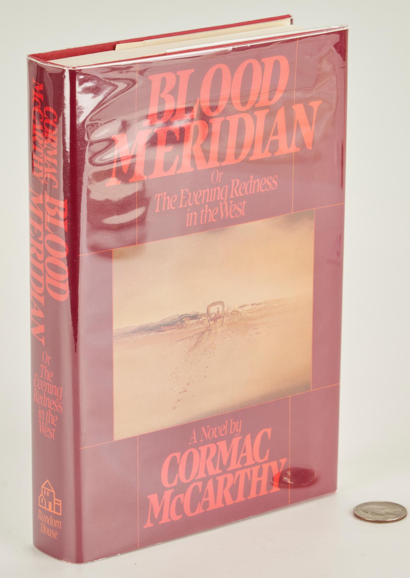 Blood Meridian by Cormac McCarthy 1st Edition/1st Printing VF/VF (1 of 6)
