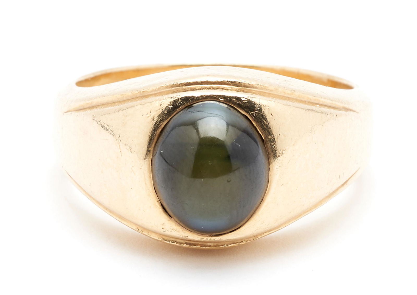 Men's 14K Star Sapphire Ring (1 of 6)