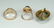 176: 3 items of Jewelry incl. Victorian ruby ring - 3