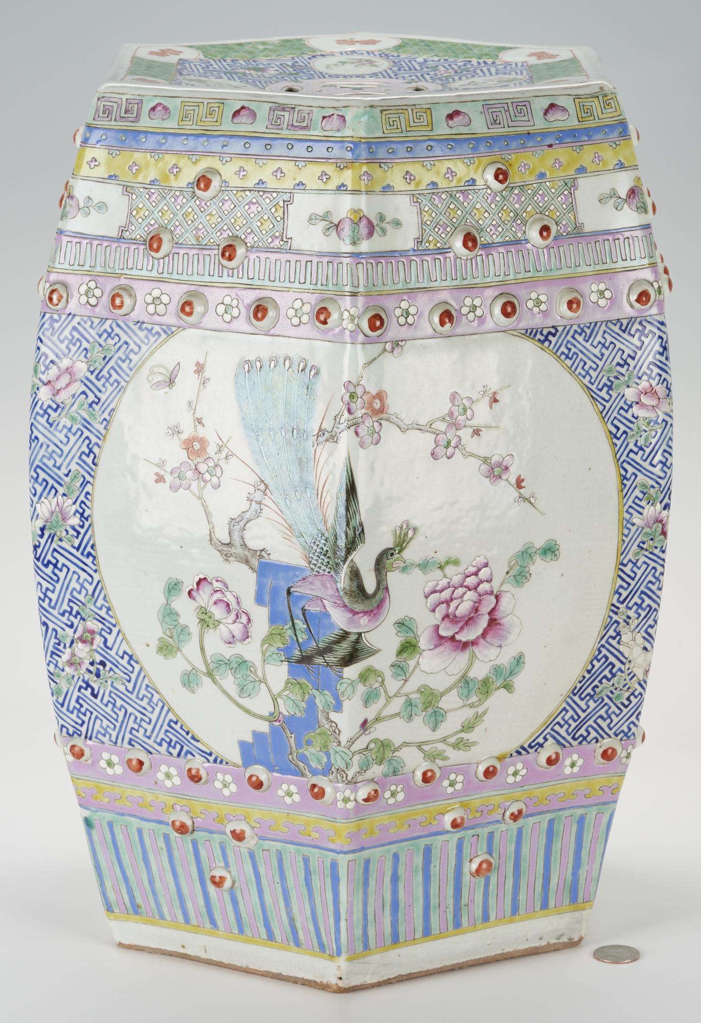 Chinese Famille Rose Porcelain Garden Seat (1 of 15)