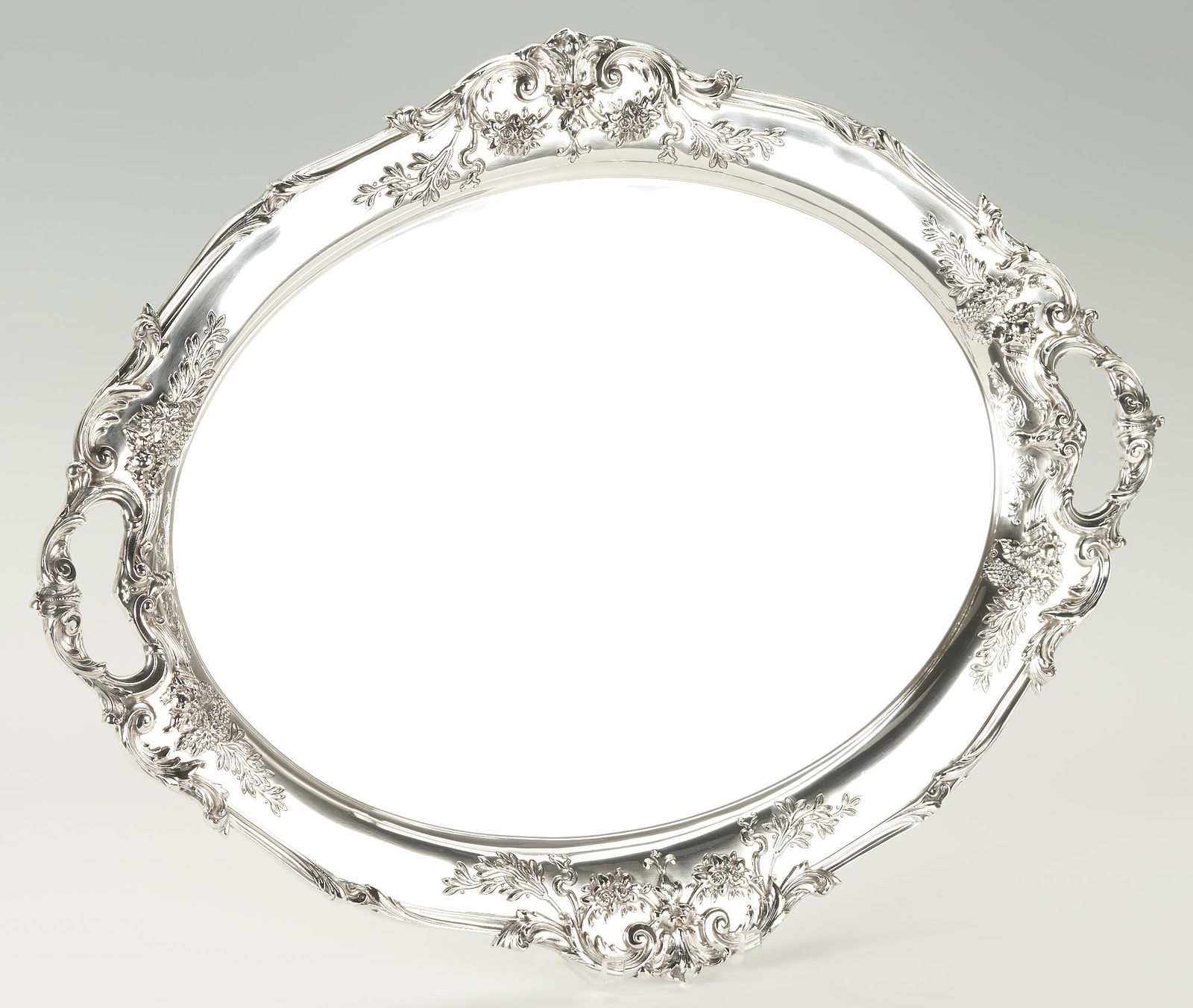 Large Reed & Barton Sterling Silver Francis I Waiter Tray (1 of 6)