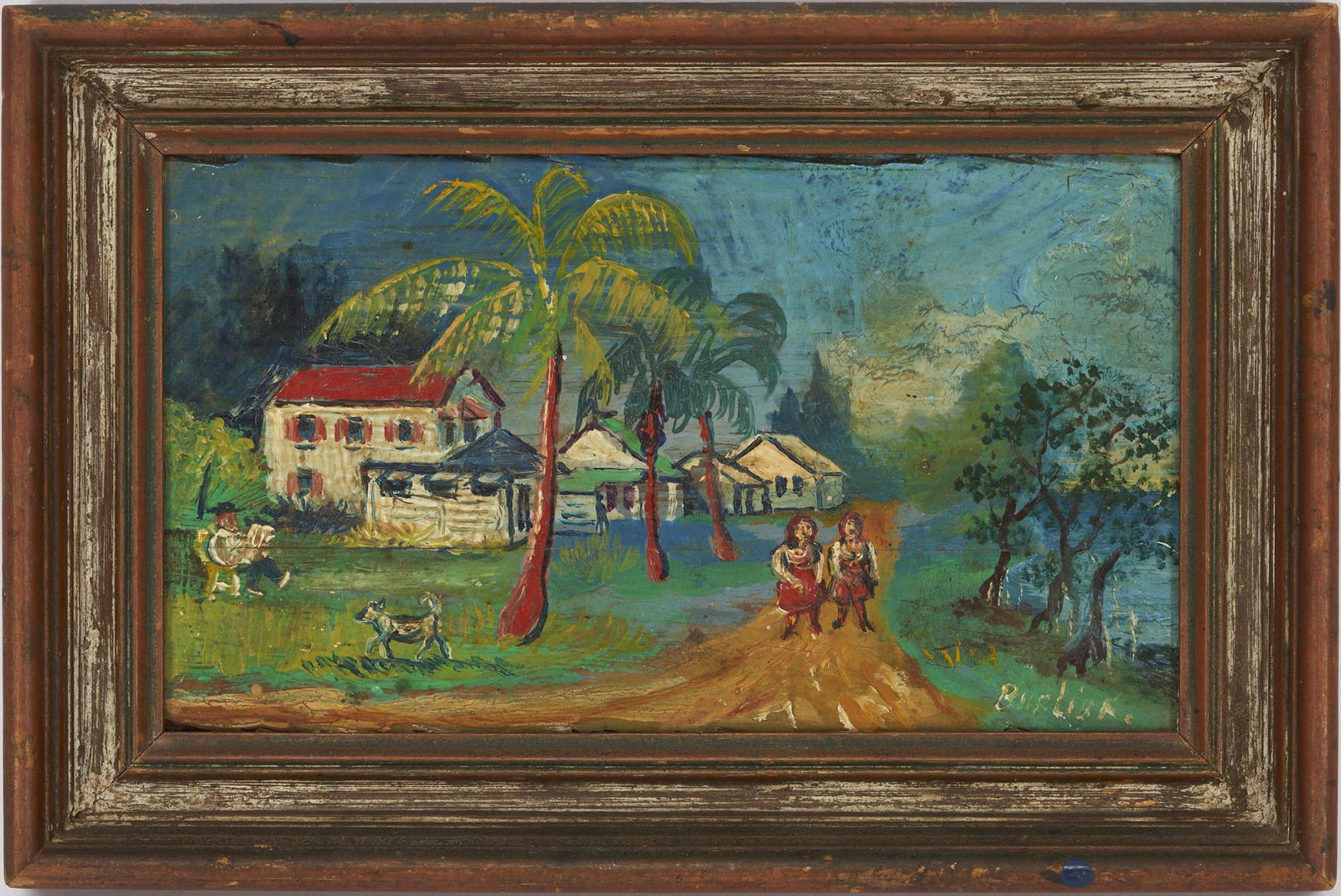 David Burliuk, Florida Landscape Painting (1 of 10)