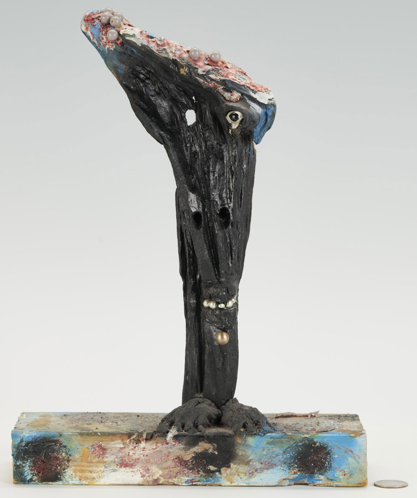 Bessie Harvey Mixed Media Folk Art Sculpture (1 of 8)