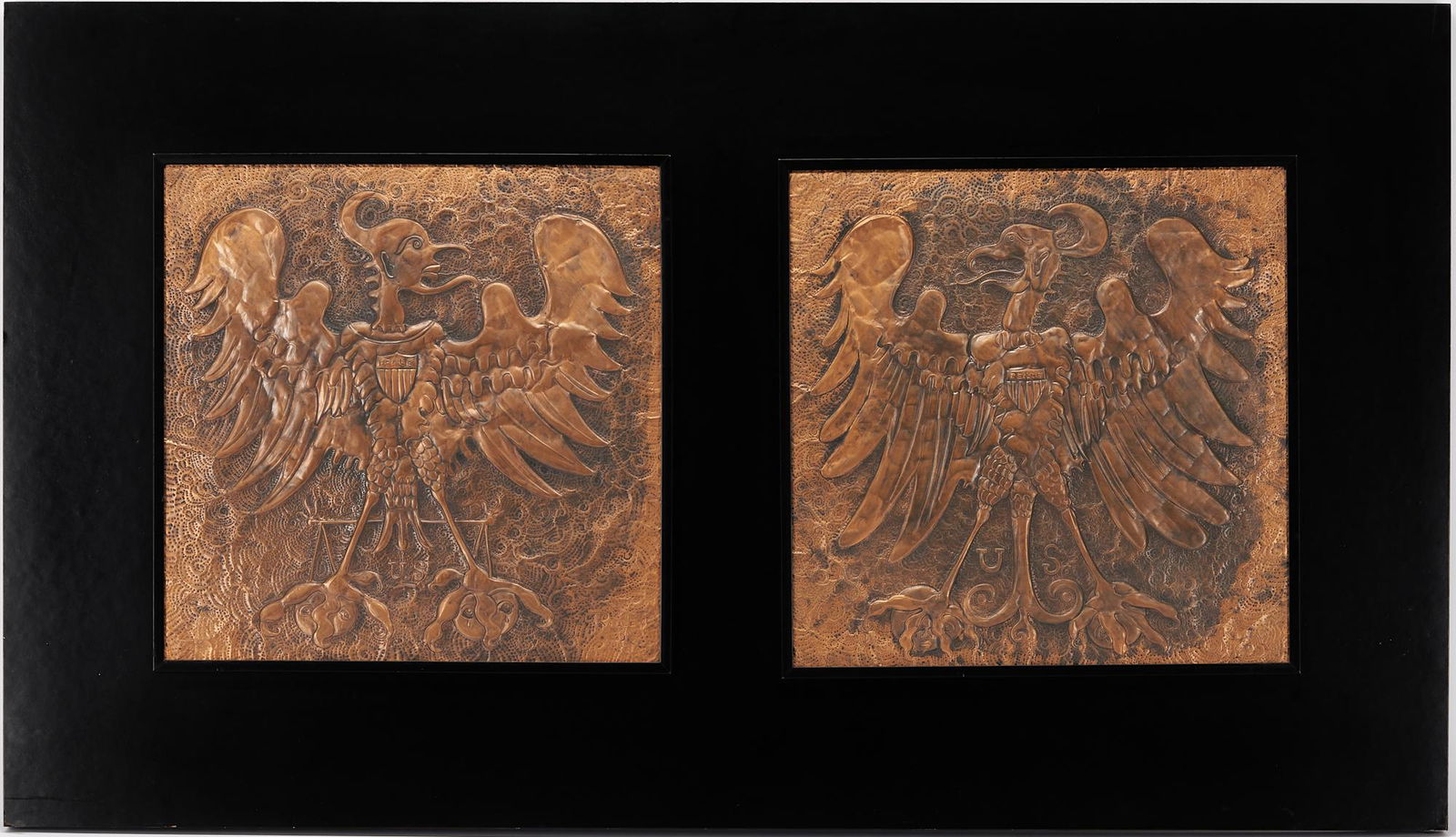 Greg Ridley, Civil Rights Era Copper Eagle Panels (1 of 14)