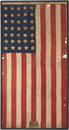 Admiral John Winslow USS Kearsarge Civil War 35 Star Flag Plus Commendation and Photo