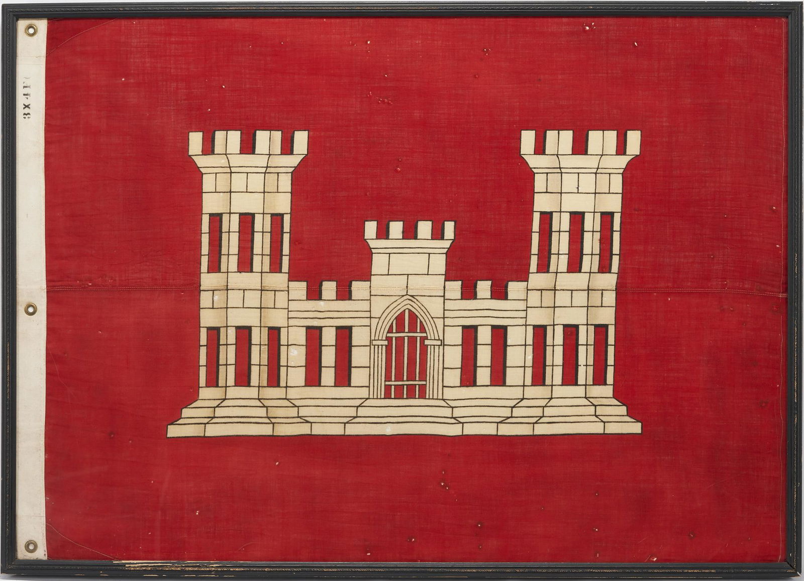 Brig. Gen. E.E. Winslow's US Army Corps of Engineers Flag (1 of 8)