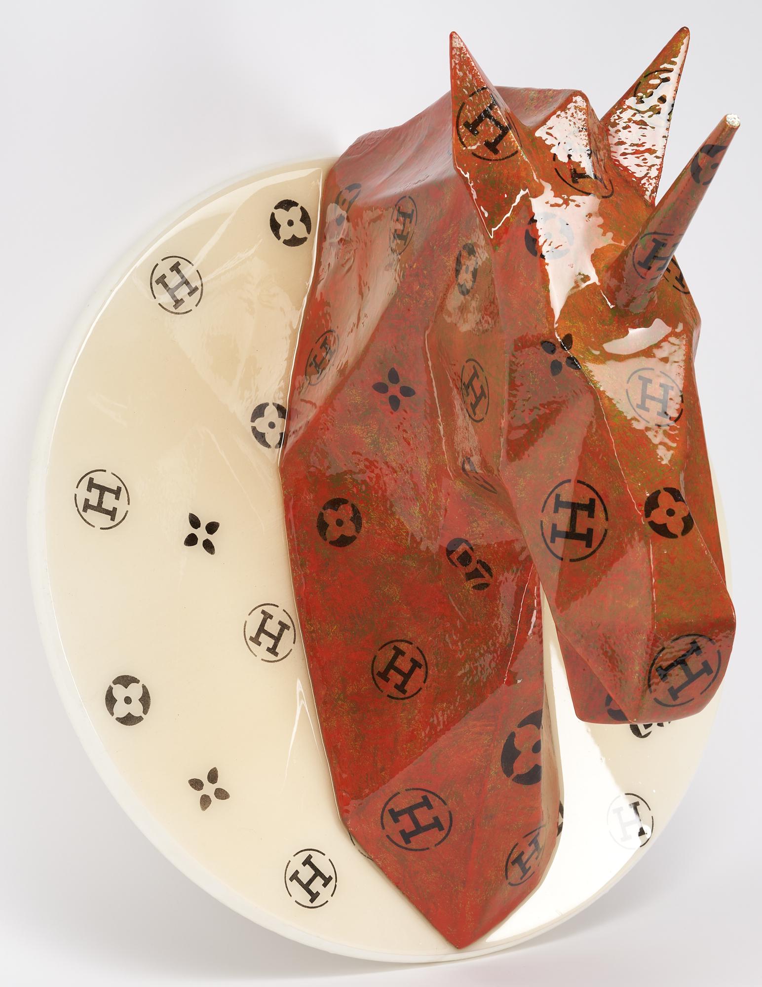 3-D Unicorn Wall Sculpture, by Gardani (1 of 8)