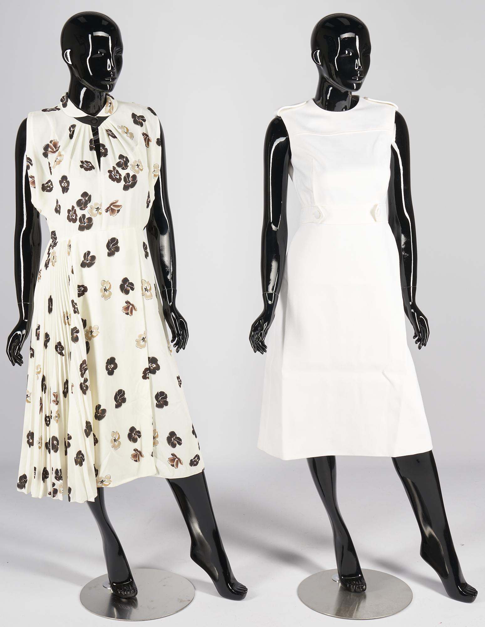 2 Prada Dresses, Gabardine Sleeveless & Floral Patterned (1 of 17)