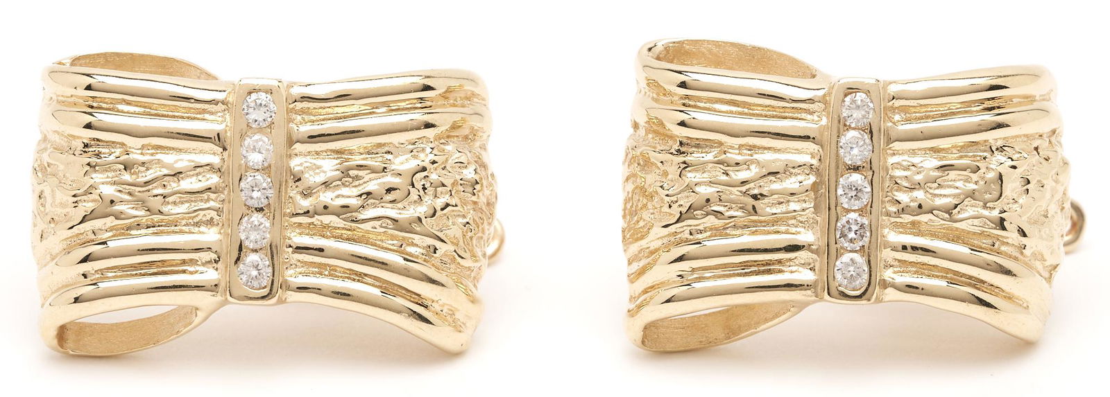 14K Gold & Diamond Earrings (1 of 5)