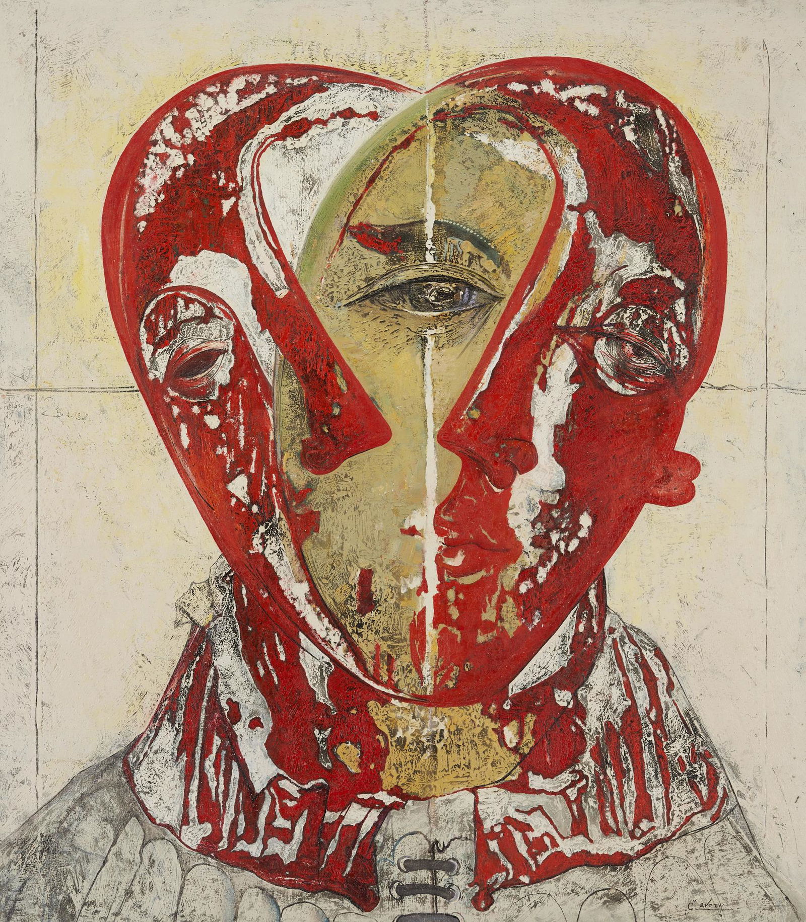 Gevorg Yeghiazarian O/C Painting, Three Dimension World (1 of 11)