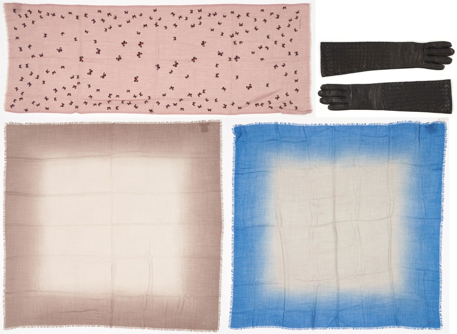 3 Bottega Veneta Scarves/Shawls & Pair of Gloves (1 of 20)
