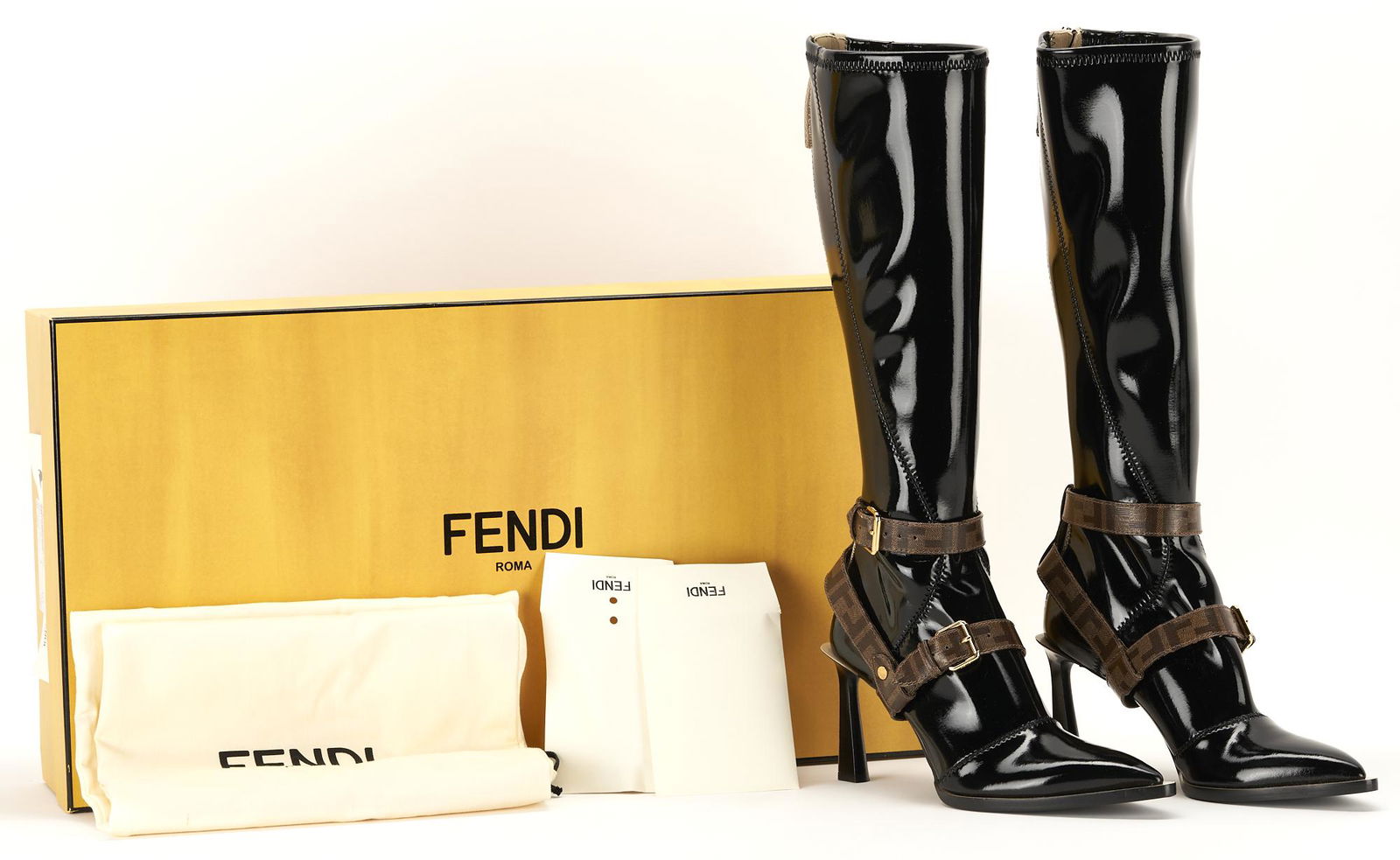 Fendi colibri hotsell boots