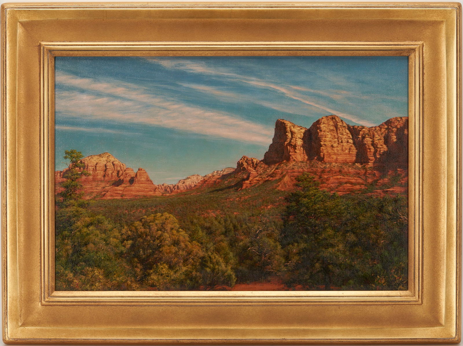 Tom Murray O/C, Photo Realism Western Landscape Painting, The Guardians (1 of 8)