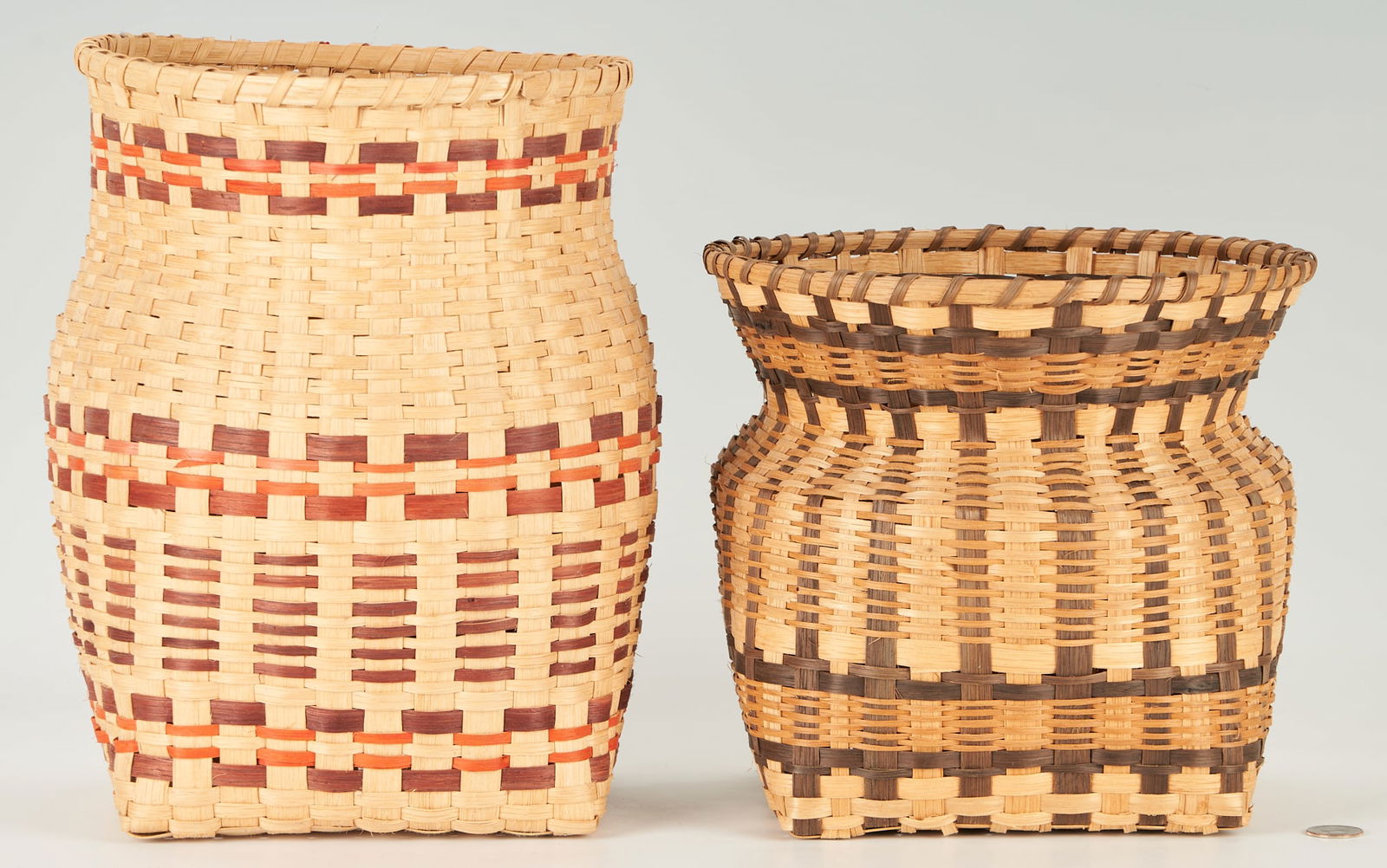 2 Cherokee Baskets; Agnes Welch plus Minnie Smith (1 of 10)