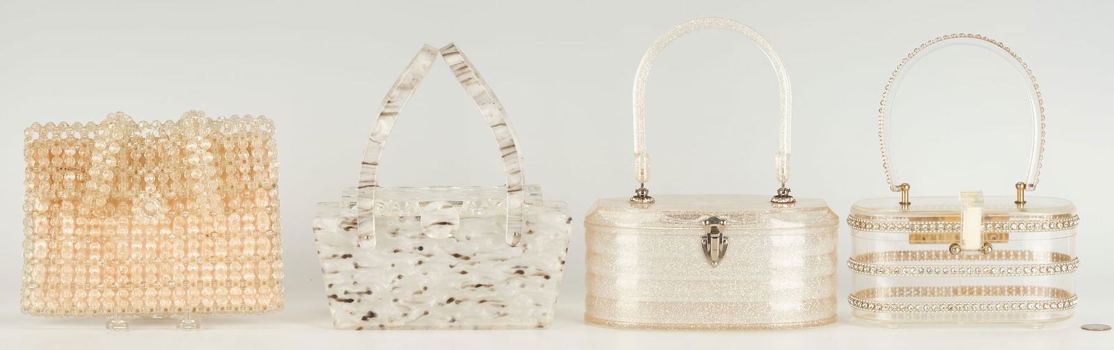 3 Vintage Lucite Purses and 1 Designer Purse, ex-Naomi Judd (1 of 18)