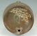 Charles Decker Stoneware Pottery Rundlet, signed/dated - 2