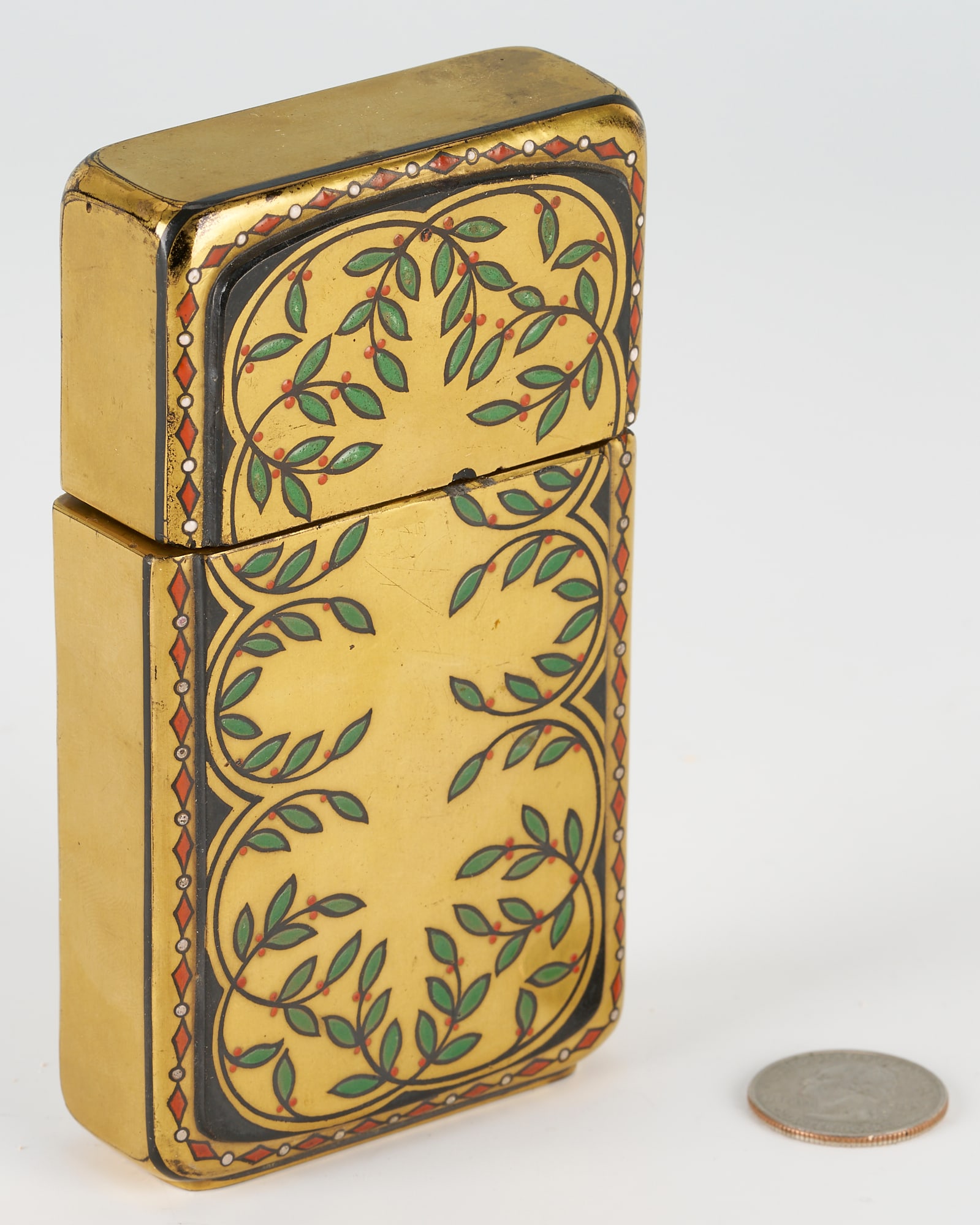 Babani Abdulla Enameled Glass Perfume, c. 1926 (1 of 9)