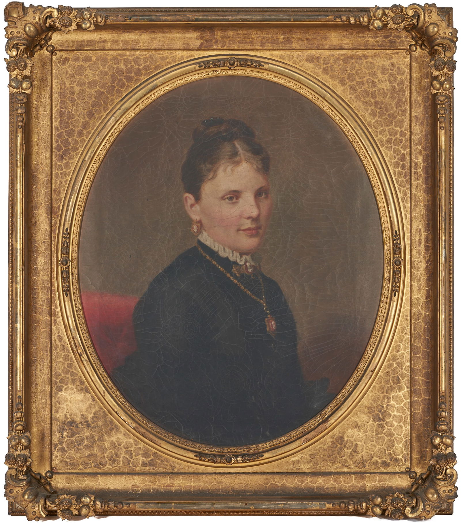 George Dury O/C Portrait of Alicia Mary McCready Baxter (1 of 12)