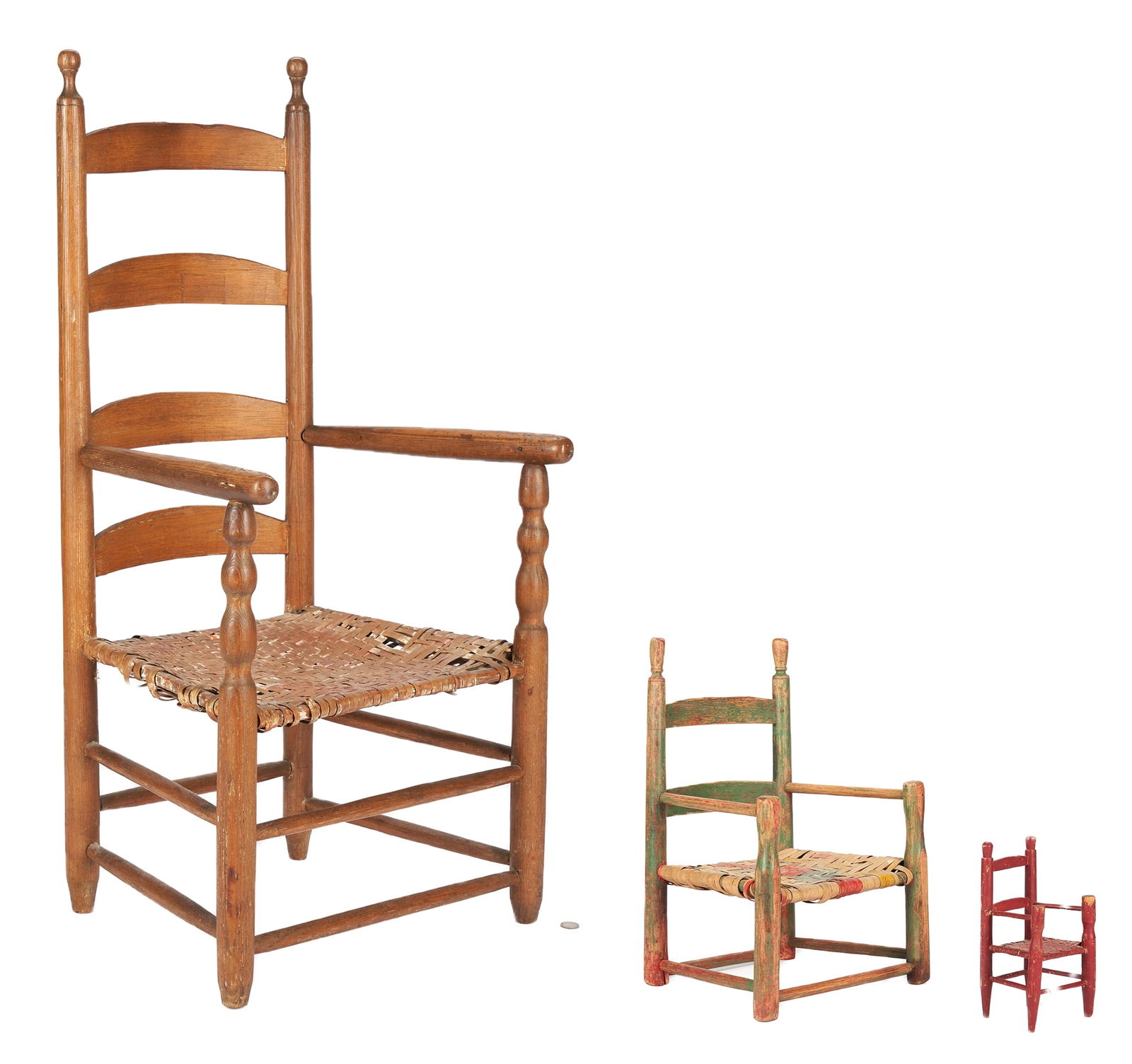 Early Tennessee Ladderback Chair & 2 More (1 of 20)