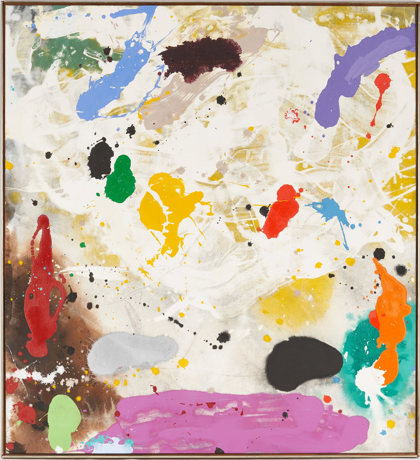 John Seery Large Abstract Acrylic on Canvas, Havana Sun (1 of 11)