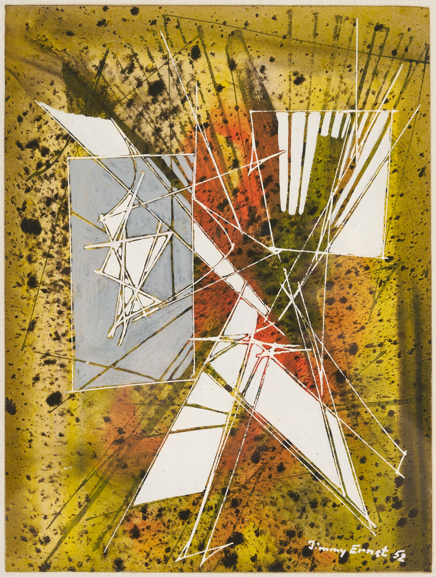Jimmy Ernst Painting, Mineral 1 (1 of 12)