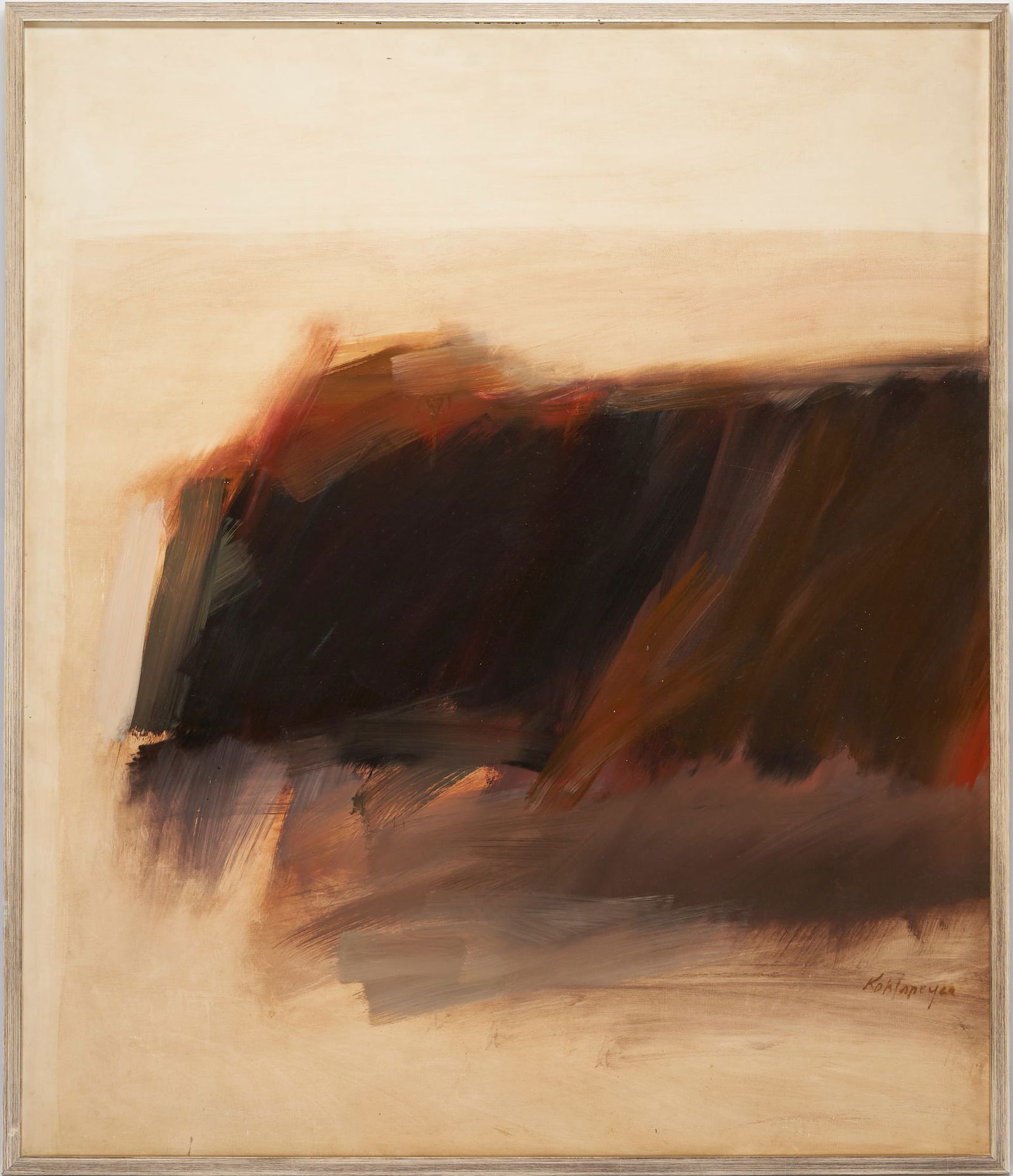 Ida Kohlmeyer Abstract Oil on Board Painting (1 of 17)