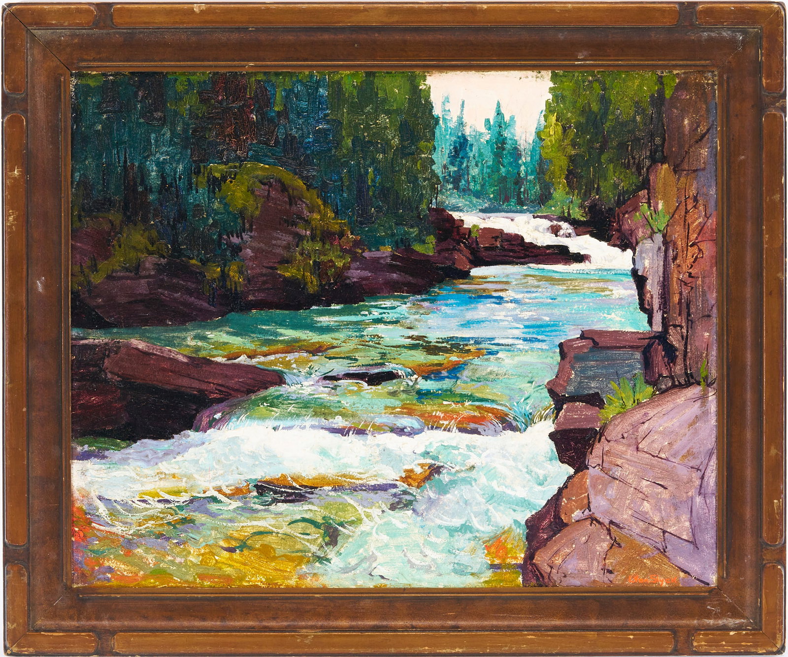 Wilma Lucile Van Slyck Western Landscape, Glacier National Park (1 of 11)