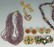 609: Vintage Miriam Haskell Jewelry, 5 necklaces + 2 br - 2