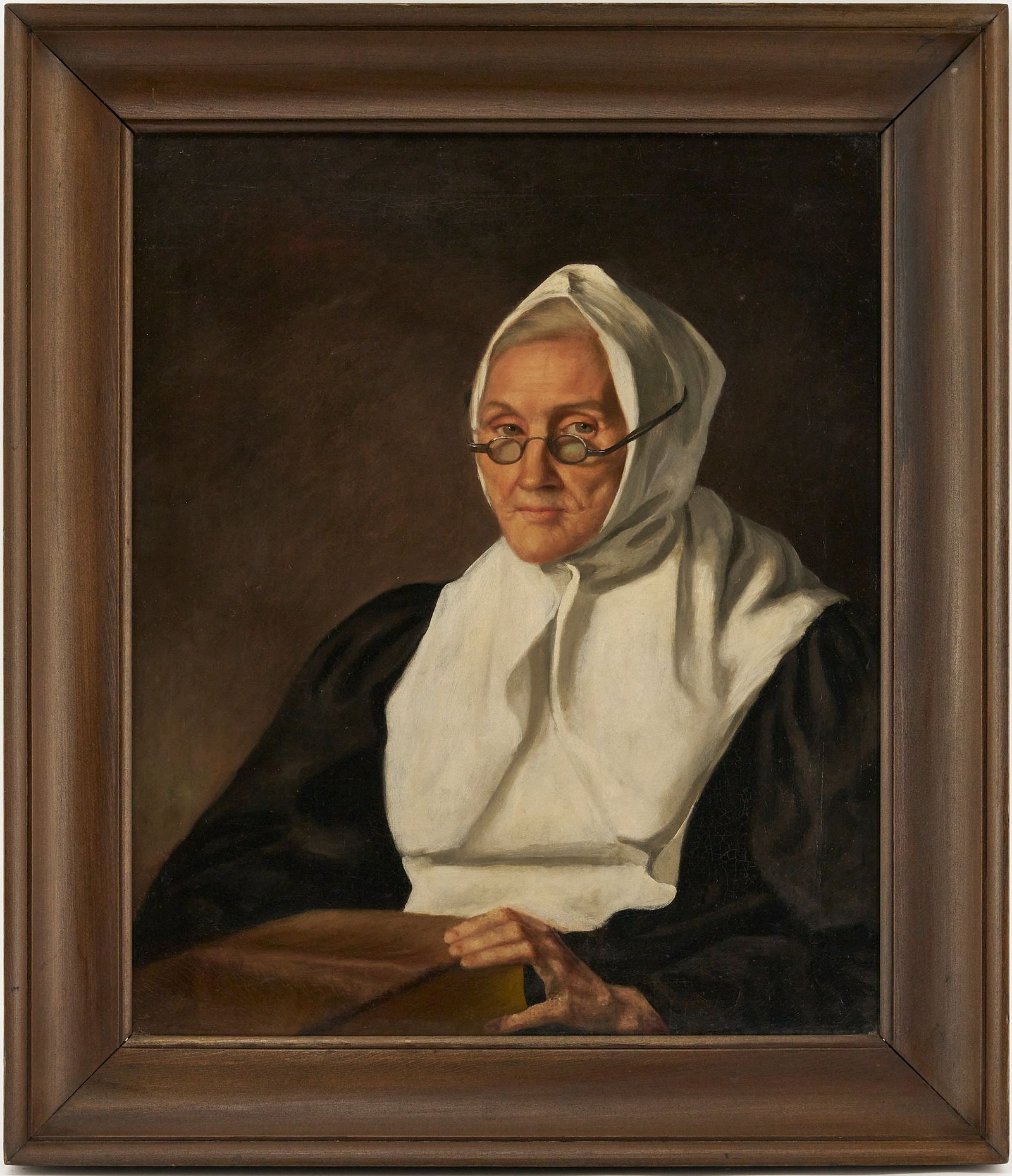 TN Portrait Mary Amis Rogers by William Scarborough, 1833: Portrait of Rogersville, Tennessee founding mother Mary Amis Rogers (1768-1833) by William Harrison Scarborough (TN/SC, 1812-1871), oil on canvas, circa 1831. Rogers is depicted late in life, seated a
