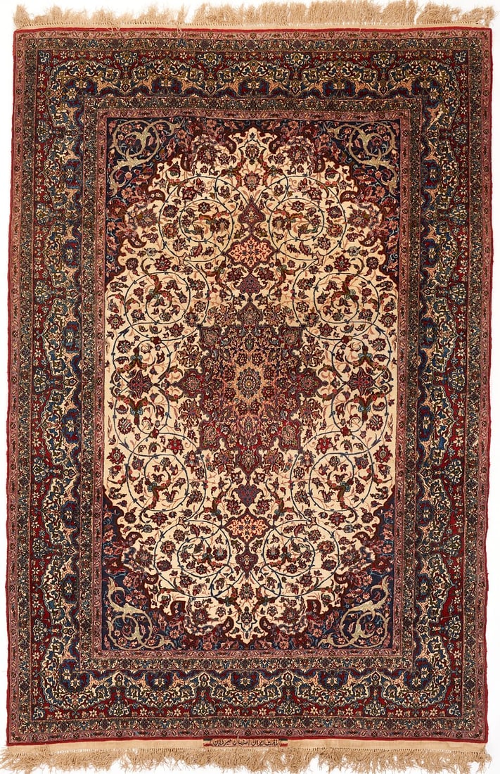 Iranian Isfahan Rug (1 of 20)