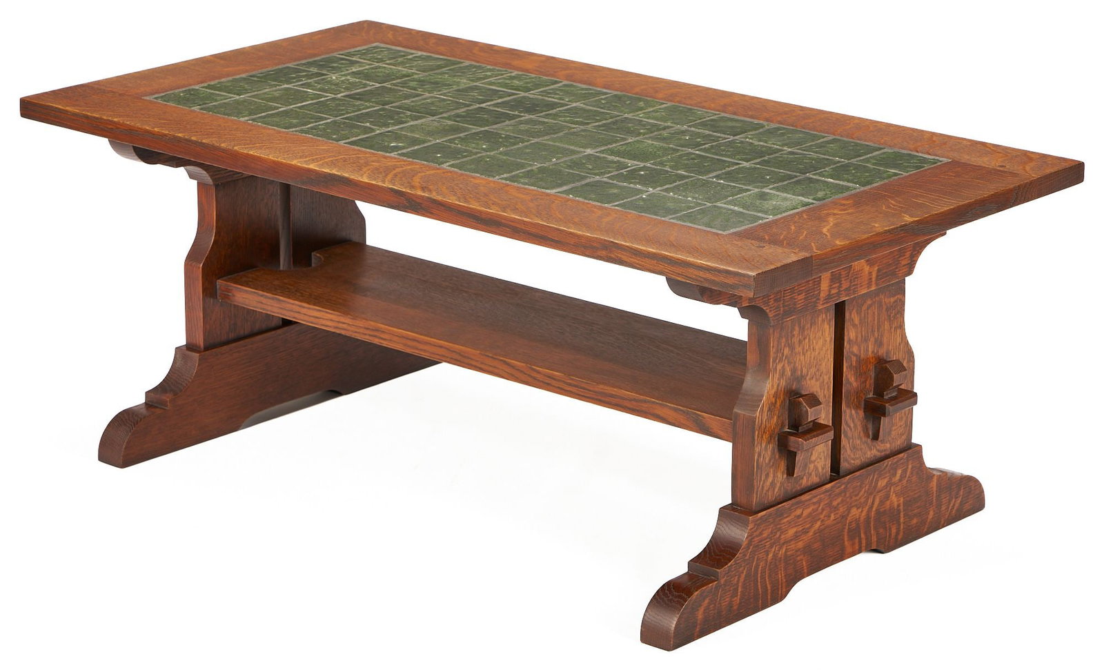 Warren Hile Tile Top Arts & Crafts Coffee Table (1 of 13)