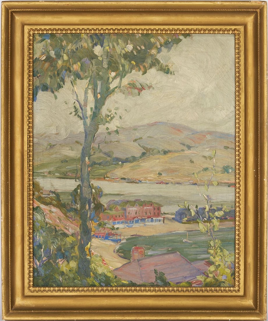 Frank Van Sloun O/C California Landscape, c. 1930 (1 of 20)