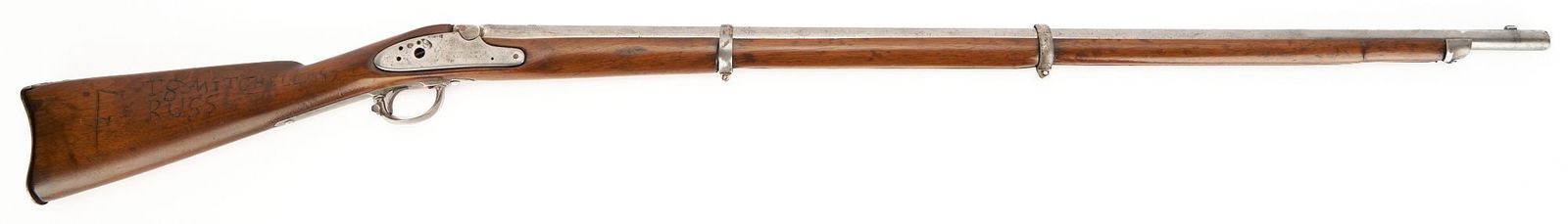 Colt Special Model 1861 Rifled Musket, Civil War 1862: 1862 Colt "Special Model 1861" rifled musket marked "U.S. COLTS PT F.A. MFG CO HARTFORD CT." The buttstock tang is marked "U.S". .58 caliber