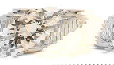 3.72 Carat Platinum & Diamond Engagement Ring, GIA Report