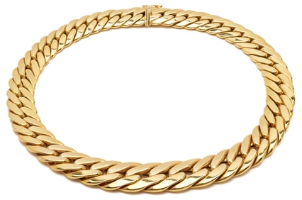 Ladies' Herco 14K Gold Curb Link Necklace
