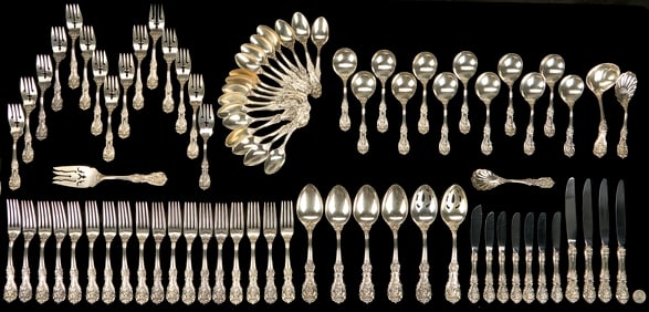 Francis I Reed & Barton Flatware Set, 83 Pcs.