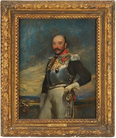 Horace Vernet Portrait of a Military Officer, Possibly Nicholas I of Russia