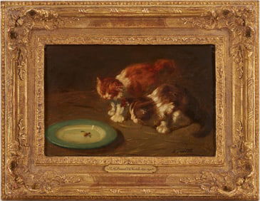 A. Brunel De Neuville O/C, Kittens