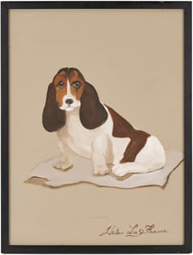 Helen LaFrance O/C Portrait of a Dog