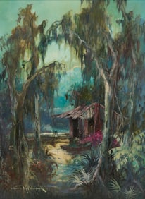 Collette Heldner O/C Louisiana Landscape, Swamp Idyl