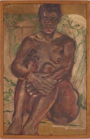 Joseph Delaney O/B Painting, Helen Nude