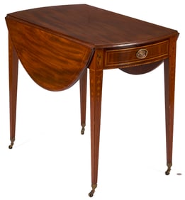Federal Inlaid Pembroke table, poss. Baltimore